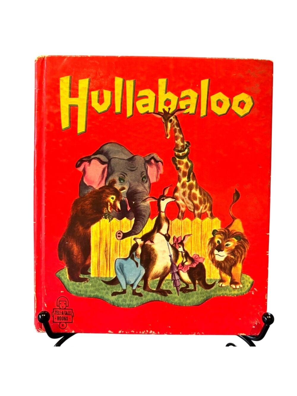 Vintage 1951 Hullabaloo Book by Georgiana, Tell-A-Tale, Whitman, HC